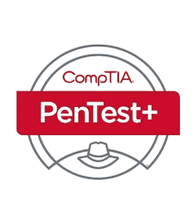PenTest+ certification badge
